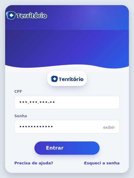 Tela de login