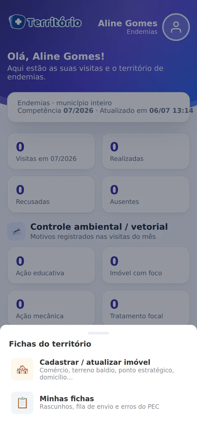 Cadastrar ou atualizar imóvel